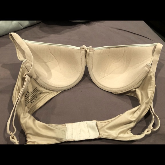 Maidenform lightly padded bra, tan, 36C. Like New! - Picture 2 of 3